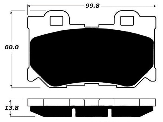 Porterfield Brake Pads for 2015 INFINITI Q70 w/ Sport Brakes