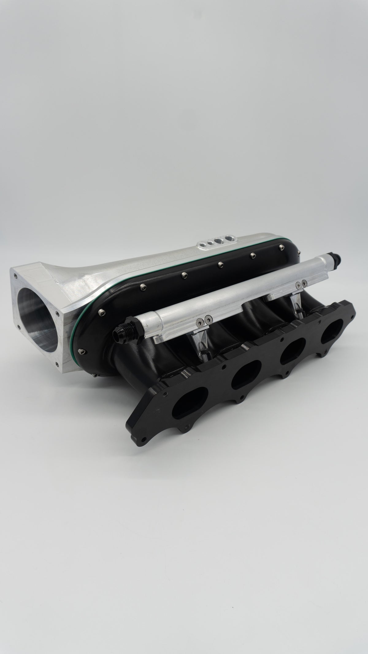 H22 H Series Billet Intake Manifold Black Silver | ASE