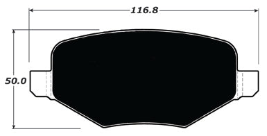 Porterfield Brake Pads for 2018 FORD FLEX w/Heavy Duty Brakes
