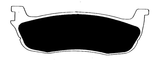 Porterfield Brake Pads for 2005 LINCOLN TOWN CAR Limo, R/Disc Brakes