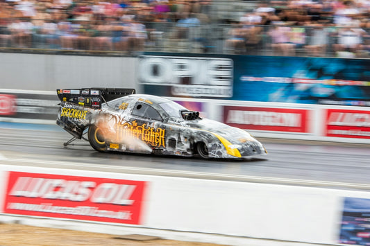 a race car on a track