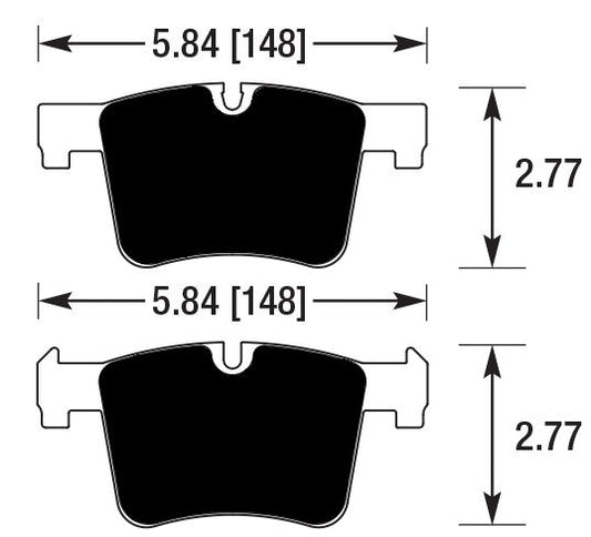 Porterfield Brake Pads for 2017 BMW 320i (Exc M Sport Brakes)