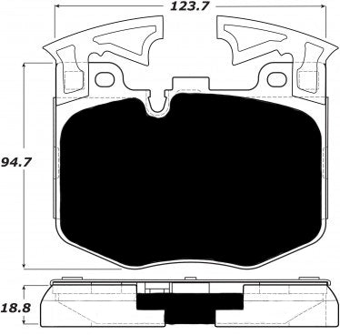 Porterfield Brake Pads for 2017 BMW 530iX - Sport M Brakes