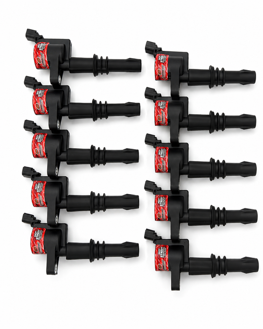 2005–2017 Ford 6.8L V10 3V Granatelli 42K Hot Street Coil Packs – Set of 10 – 25-3001-10