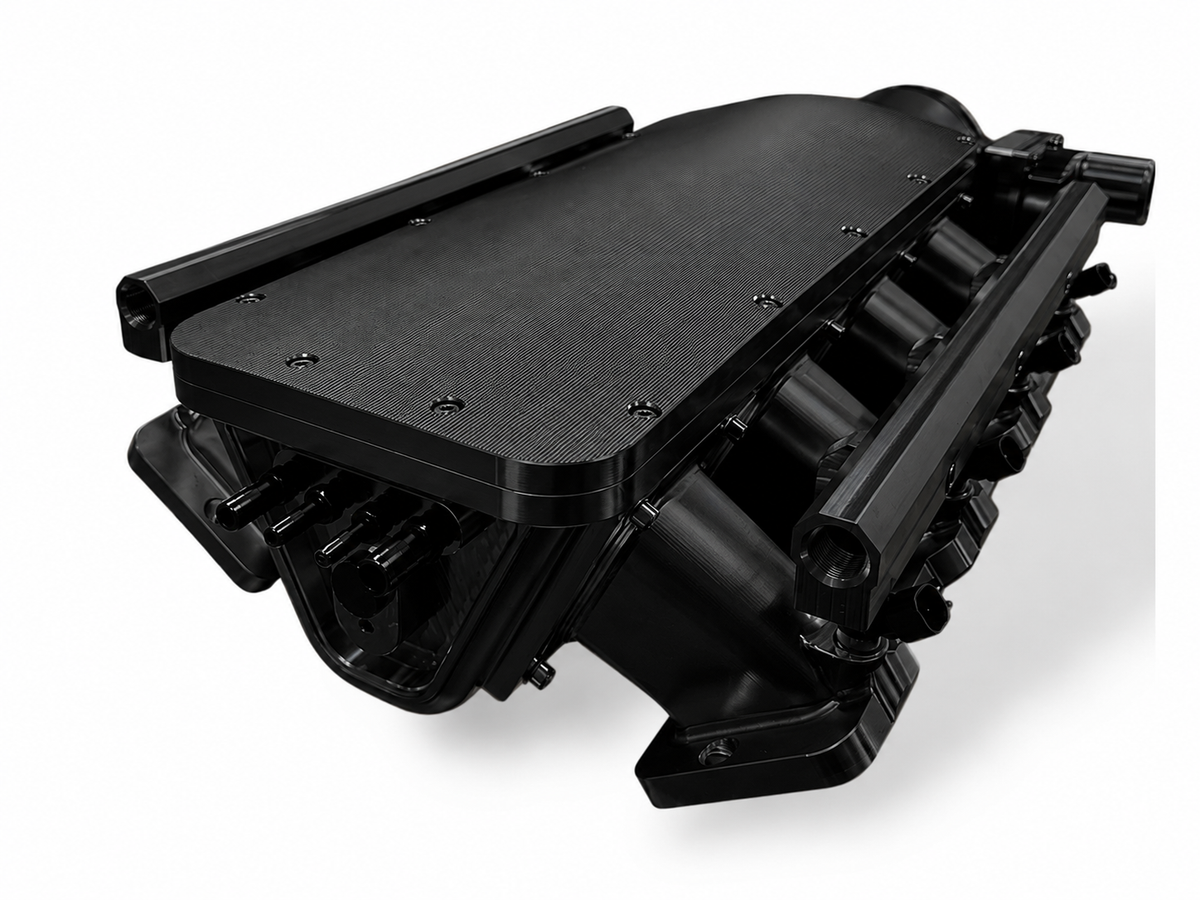Granatelli ZILLA Black Billet LS Intake Manifold – 105mm Inlet – 980105