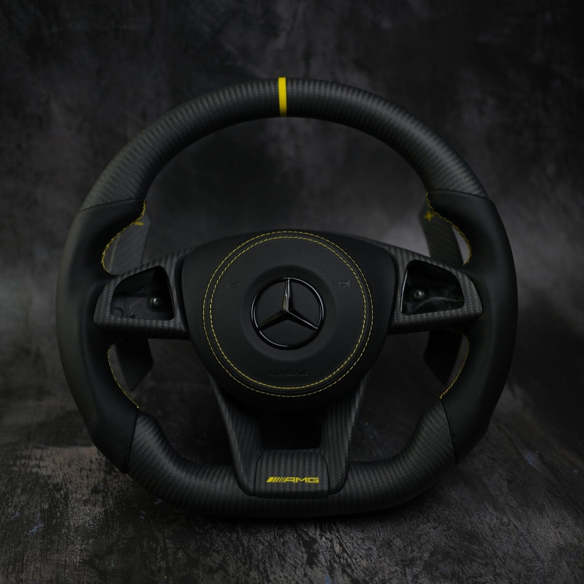 2015-2018 Mercedes Benz AMG | Retrofit for older/ non-AMG Models Available Custom Steering Wheel by Exclusive Steering
