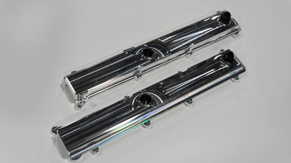 Billet Low Profile 2JZ Non VVTI Valve Covers | ASE