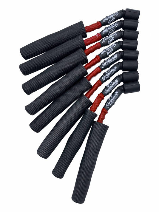 Granatelli Motor Sports "0 ohm" High Performance Spark Plug Wires Red 28-1811HTRB