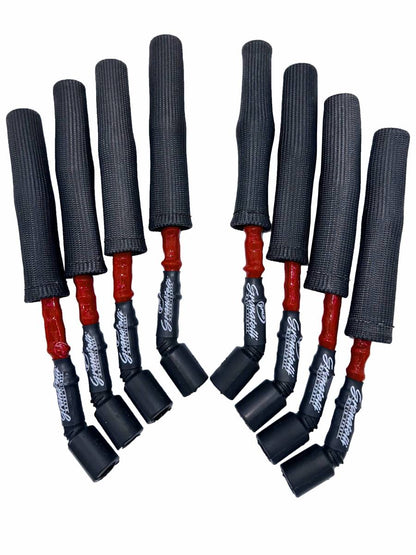 Granatelli Motor Sports "0 ohm" High Performance Spark Plug Wires Red 28-1811HTRB