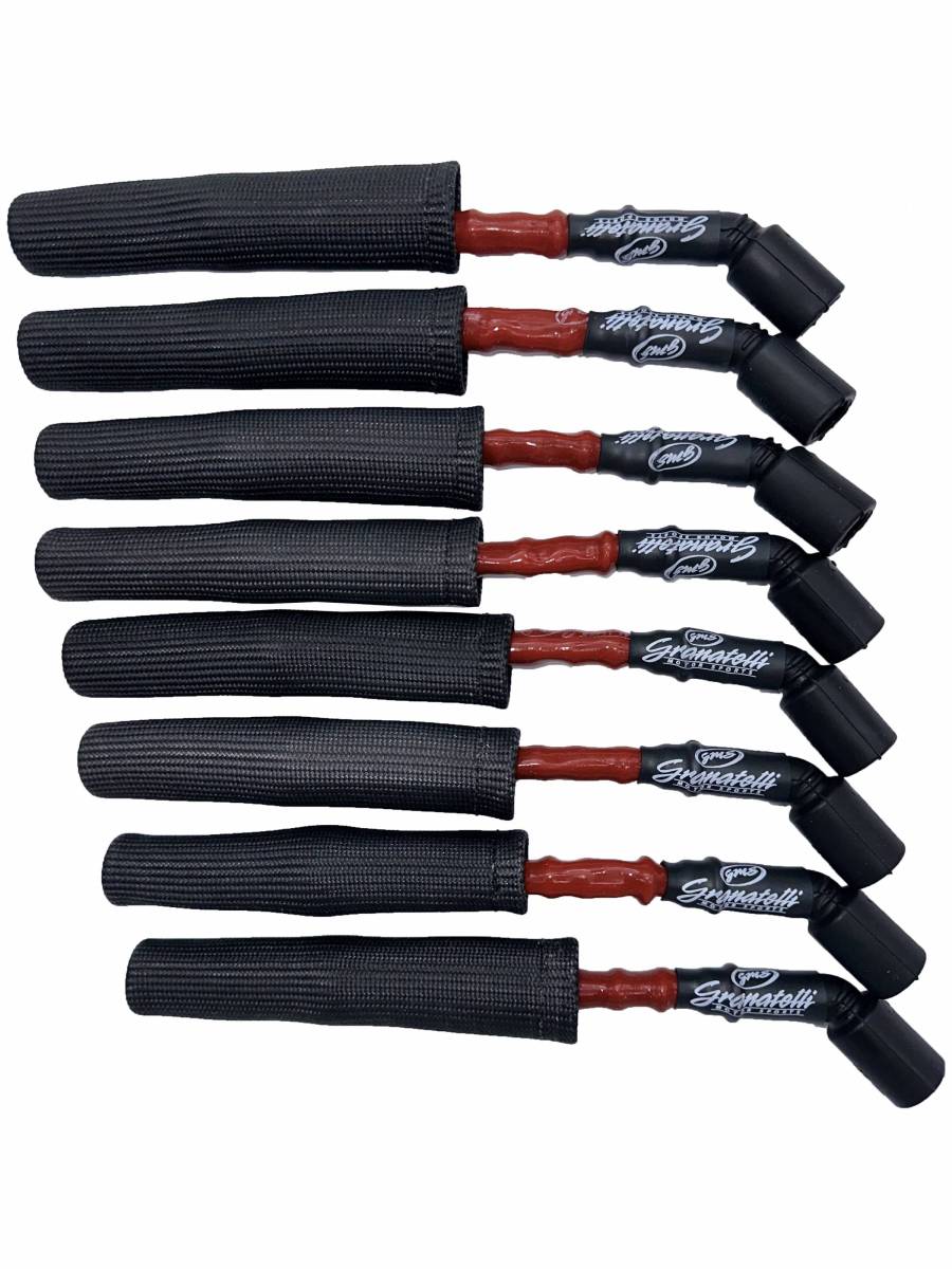 Granatelli Motor Sports "0 ohm" High Performance Spark Plug Wires Red 28-1811HTRB