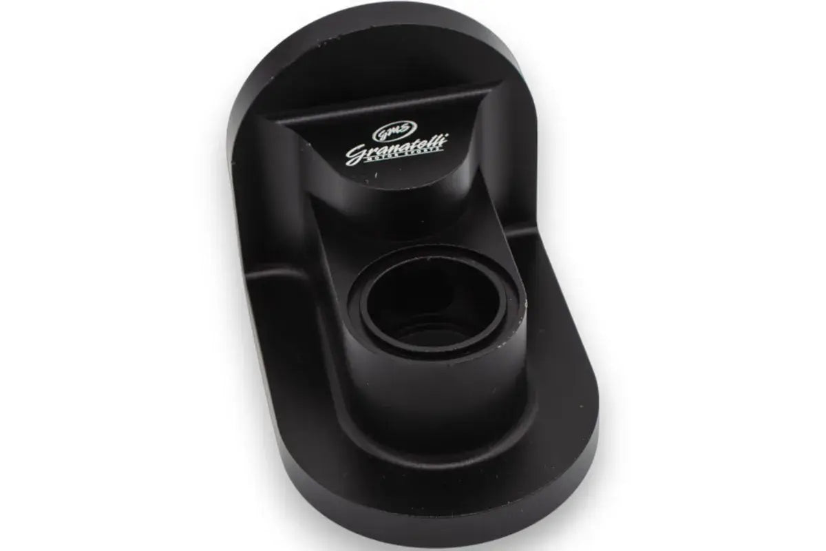 Oil Filter Adapter Rotates 90 Degree Black Billet For use on Ford 5.0L Engines