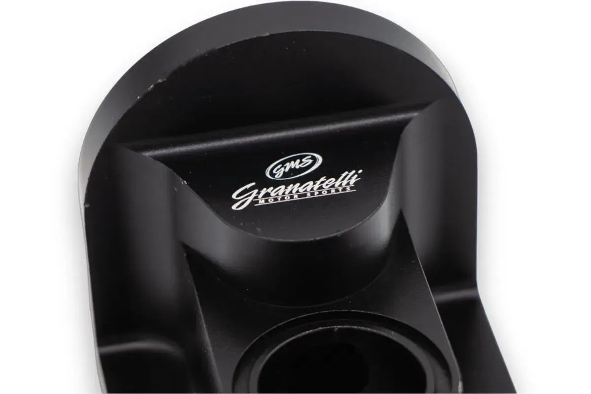Oil Filter Adapter Rotates 90 Degree Black Billet For use on Ford 5.0L Engines