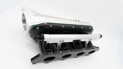 H22 H Series Billet Intake Manifold Black Silver | ASE