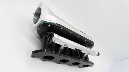 H22 H Series Billet Intake Manifold Black Silver | ASE