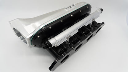 H22 H Series Billet Intake Manifold Black Silver | ASE