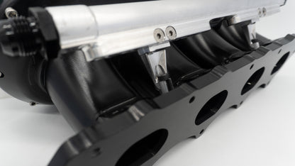 H22 H Series Billet Intake Manifold Black Silver | ASE