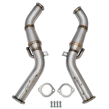 Spool VR30DDTT Full 4 Inch Downpipes Upgrade [Race Downpipes] | Infiniti Q50 Q60 RZ34 [VR30]