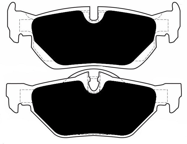 Porterfield Brake Pads for 2013 BMW 328i Coupe (E92) RWD Perf. Brakes