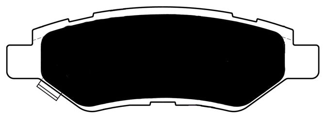 Porterfield Brake Pads for 2011 CADILLAC CTS Sedan Heavy Duty Brakes