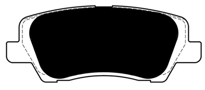 Porterfield Brake Pads for 2015 CADILLAC CTS Performance Brakes 345mm Disc RWD