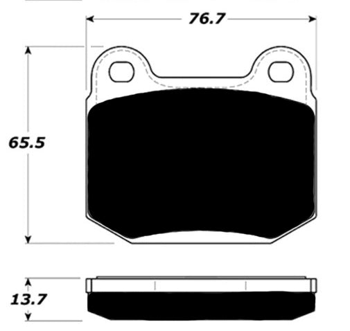 Porterfield Brake Pads for 2017 SUBARU BRZ w/ Brembo Brakes
