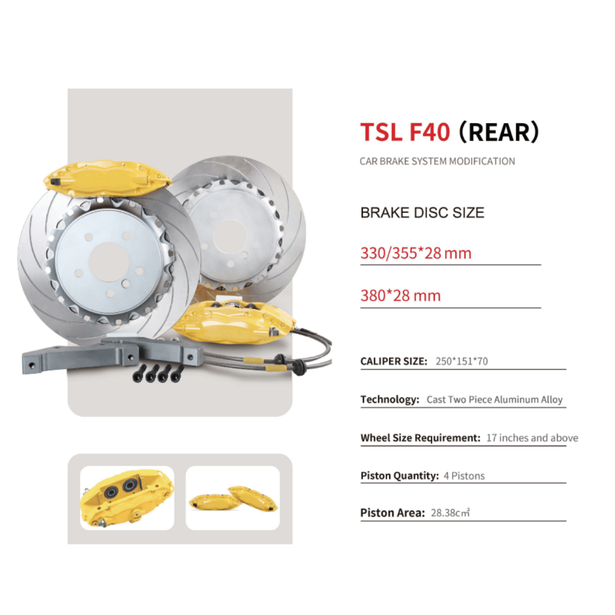 JDMuscle [22-26 BRZ/GR86] Big Brake Kit