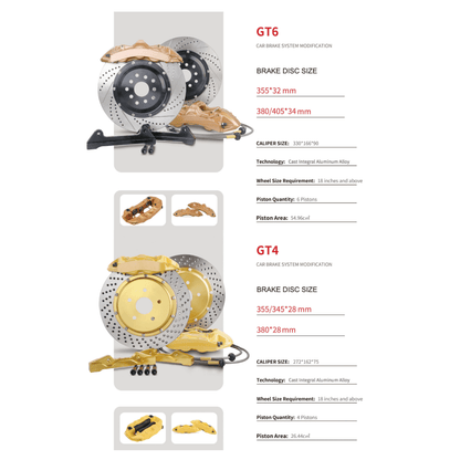 JDMuscle [22-26 BRZ/GR86] Big Brake Kit