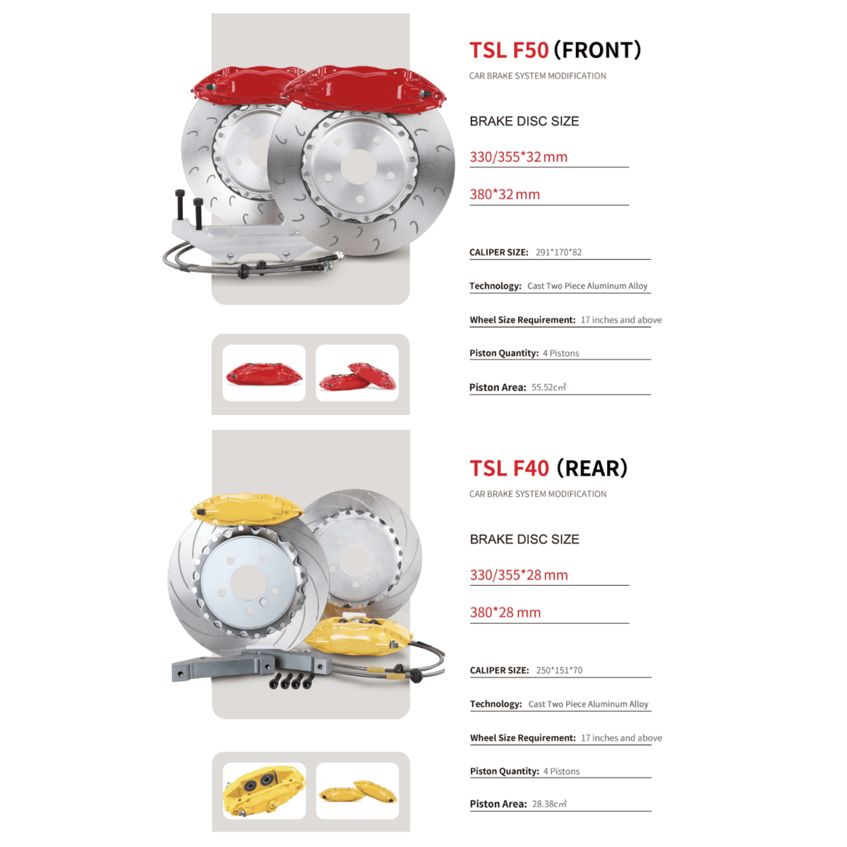 JDMuscle [22-26 BRZ/GR86] Big Brake Kit