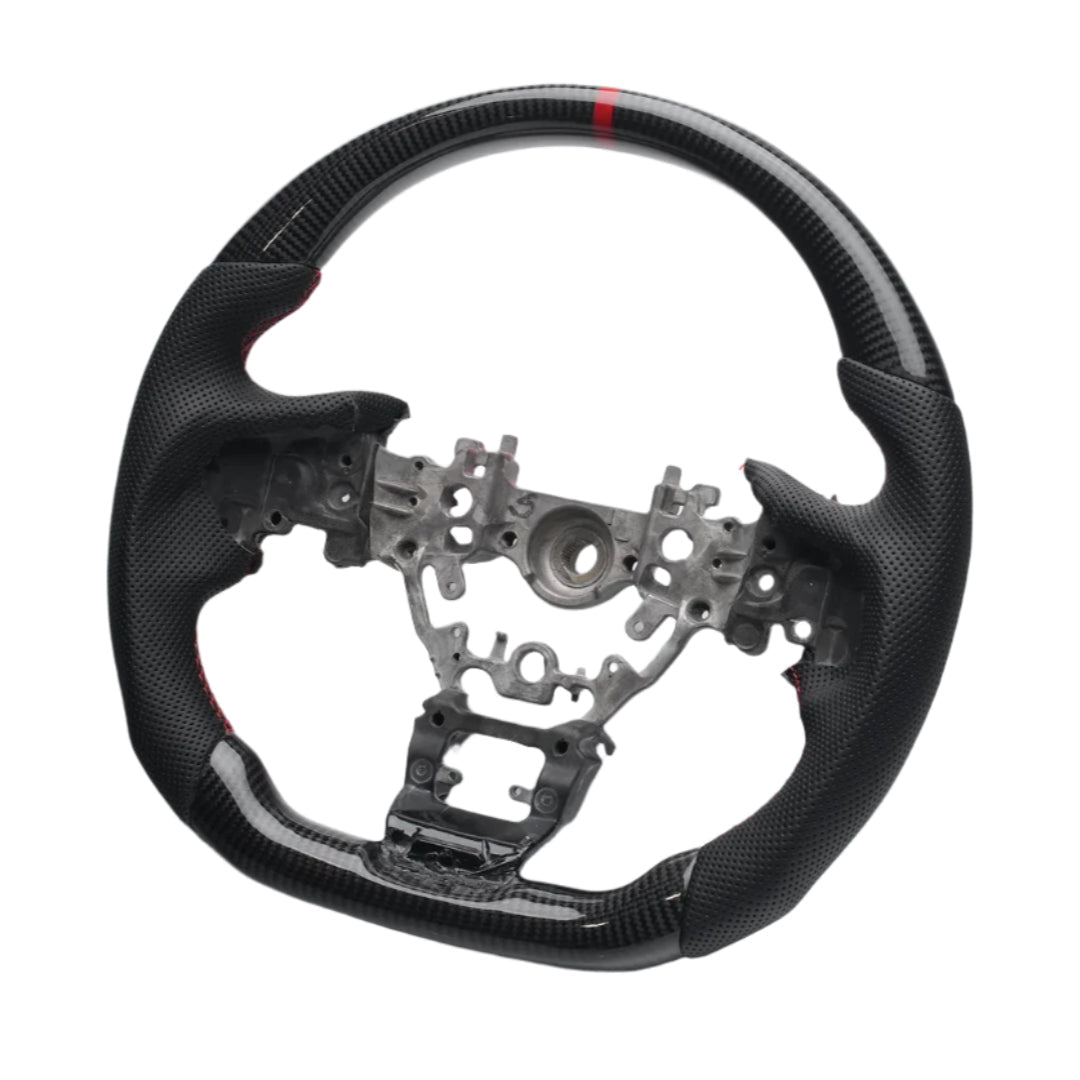 JDMuscle [22-26 WRX MT&CVT] Carbon-Lite Series Steering Wheel