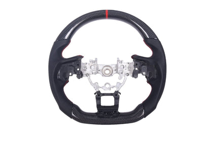 JDMuscle [22-26 WRX MT&CVT] Carbon-Lite Series Steering Wheel