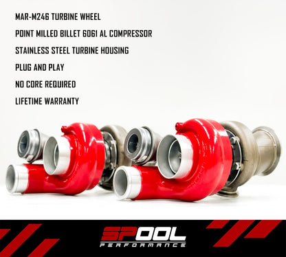 Spool IFX1200 Full Frame Upgraded Turbocharger | Mercedes AMG S63/ SL63/ GLS63 [M177]