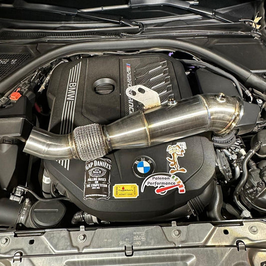 Supra & BMW B58 Racing Downpipe - M340i, M440i, M240i, 340i, 440i, 540i, 640i, 740i, X3, X4, X5, X6, X7