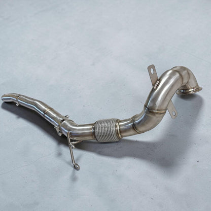 AWD VW MK7 Golf R Race Downpipe - 2.0T (Premium Catless and Catted)