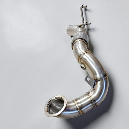 AWD VW MK7 Golf R Race Downpipe - 2.0T (Premium Catless and Catted)