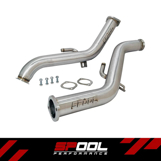 Spool VR30DDTT Full Downpipes Upgrade [Race Downpipes] | Infiniti Q50 Q60 RZ34 [VR30]